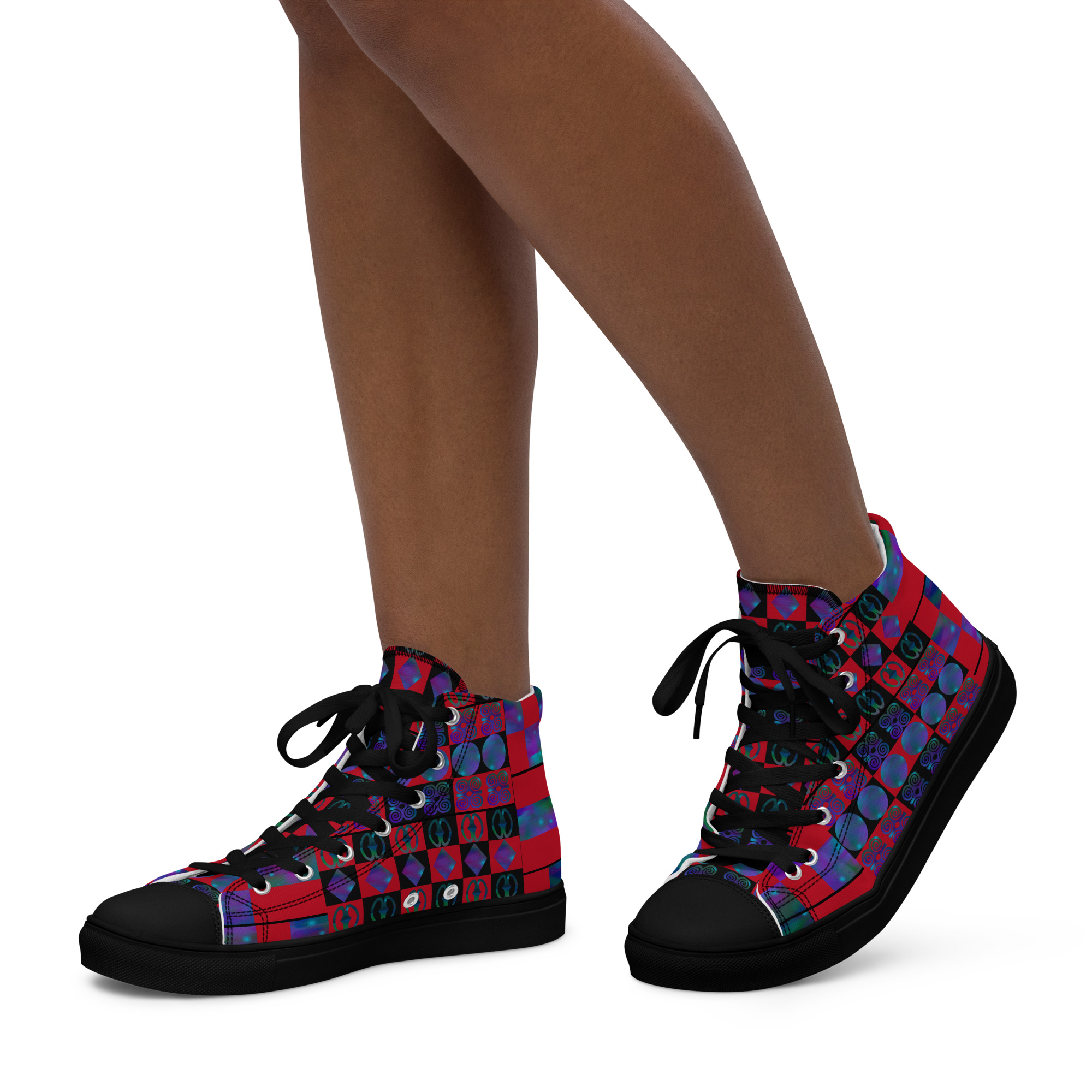 Artistic Tribal High Top Sneaker
